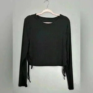 Shein Plus Drawstring Side Tee (414)